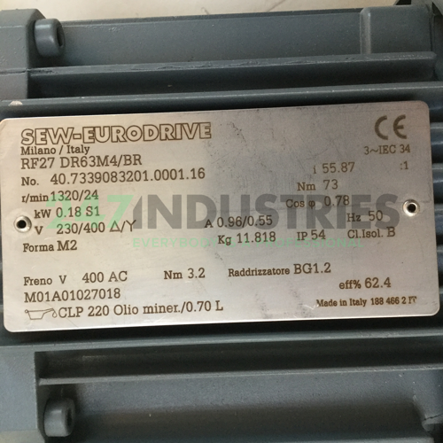 RF27DR63M4/BR SEW-EURODRIVE Image 4
