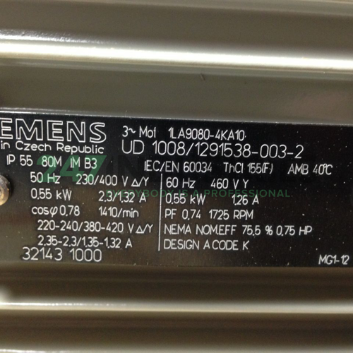 1LA9080-4KA10 Siemens Image 2