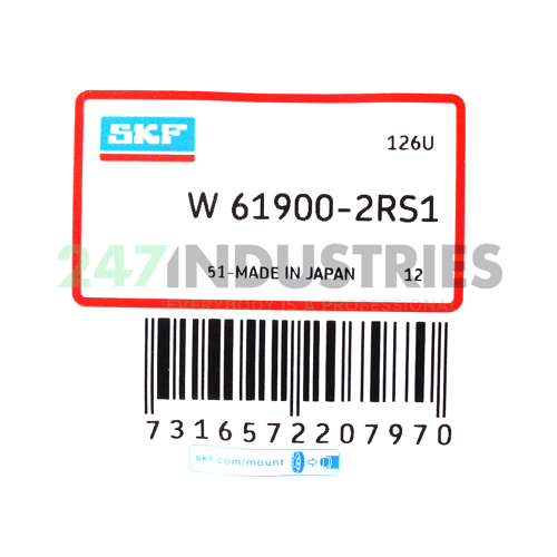 W61900-2RS1 SKF Image 2