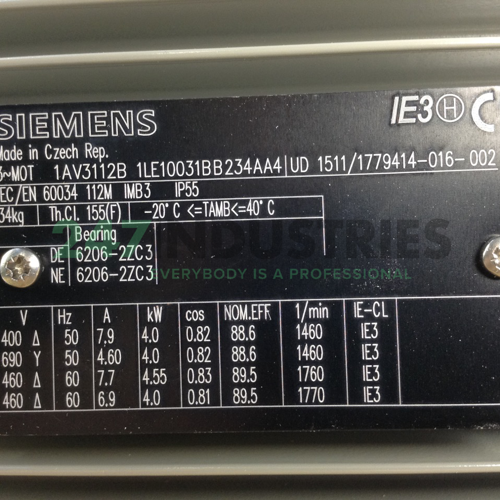 1LE1003-1BB23-4AA4 Siemens Image 2