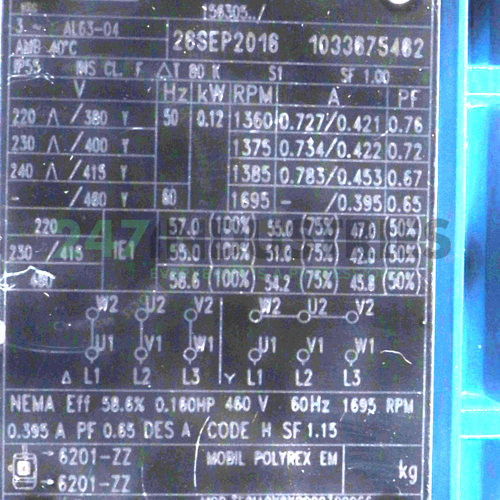 0.12K31AL1634B3 WEG Image 2