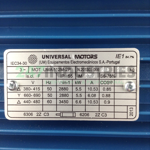 UMA112M-2PB3 Universal Motors Image 2