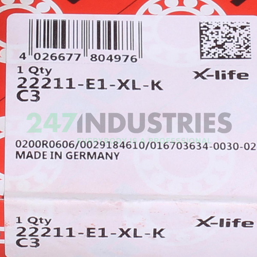 22211-E1-XL-K-C3 FAG Image 6