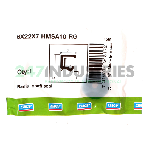 6X22X7HMSA10RG SKF Image 3