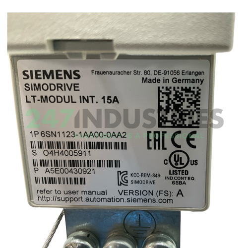 6SN1123-1AA00-0AA2 Siemens Image 4