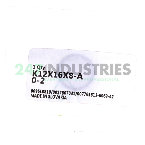 K12X16X8-A/0-2 INA Image 2