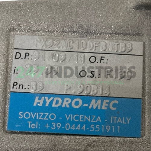 PX52AC10-DFBN-TB3 Hydro-Mec Image 4