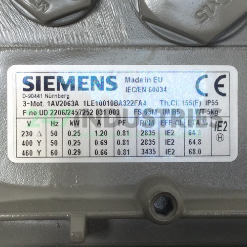 1LE1001-0BA32-2FA4 Siemens Image 4