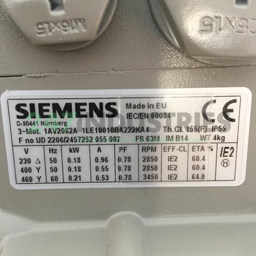 1LE1001-0BA22-2KA4 Siemens Image 4