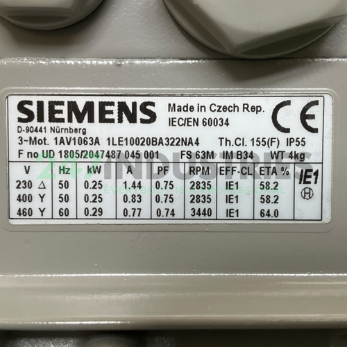 1LE1002-0BA32-2NA4 Siemens Image 4