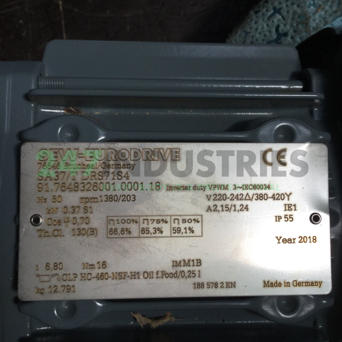 SA37/TDRS71S4 SEW-EURODRIVE Image 4