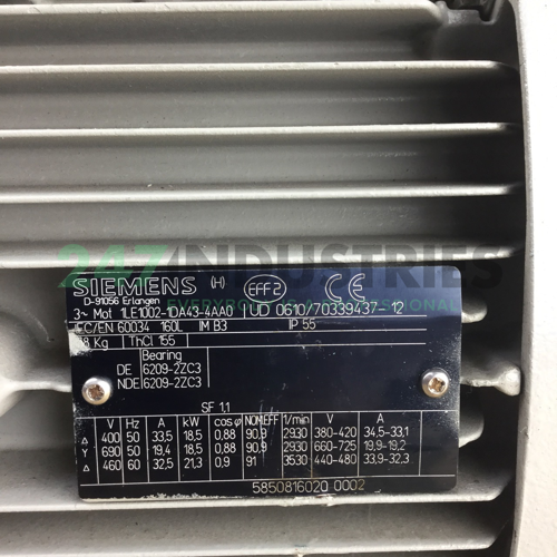 1LE1002-1DA43-4AA0 Siemens Image 2