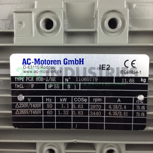 FCA80B-2/HEB5 AC-Motoren GmbH Image 2