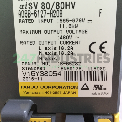 A06B-6127-H209 Fanuc Image 4