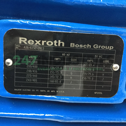 A36-6152-3913 Baldor Image 5