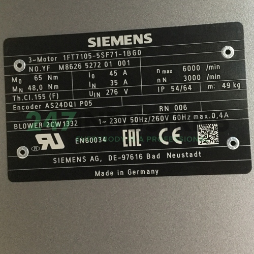 1FT7105-5SF71-1BG0 Siemens Image 4