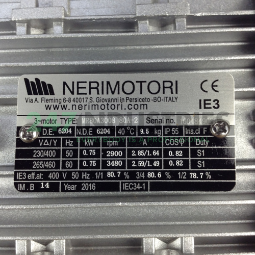 MR80A3008-80A-2-B14 Neri Motori Image 2