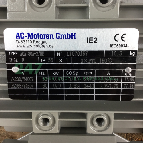 ACA80A-2/HEB3 AC-Motoren GmbH Image 2
