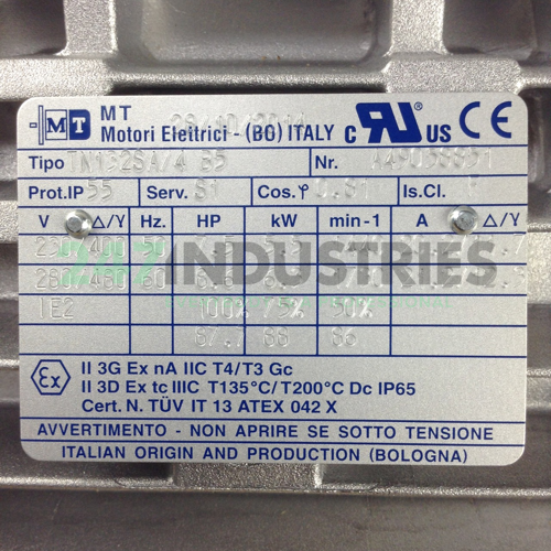 TN132SA/4-B5 MT Motori Elettrici Image 2