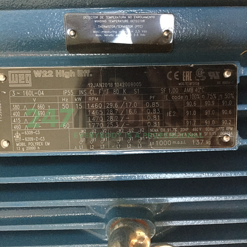 15K32CI2160L4B5 WEG Image 4