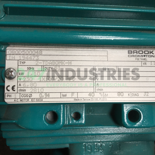 2-TDA80MK-HB35 Brook Crompton Image 4