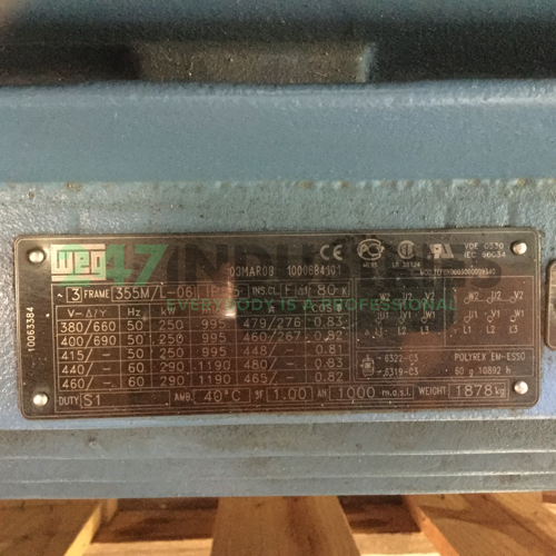 250K32CI0355M/L6B3 WEG Image 4