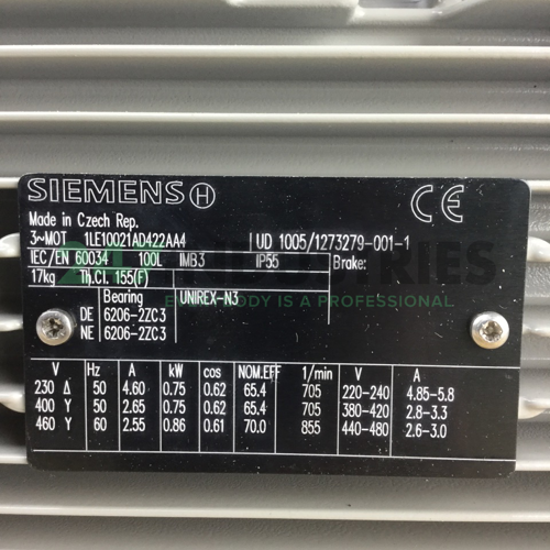 1LE1002-1AD42-2AA4 Siemens Image 2