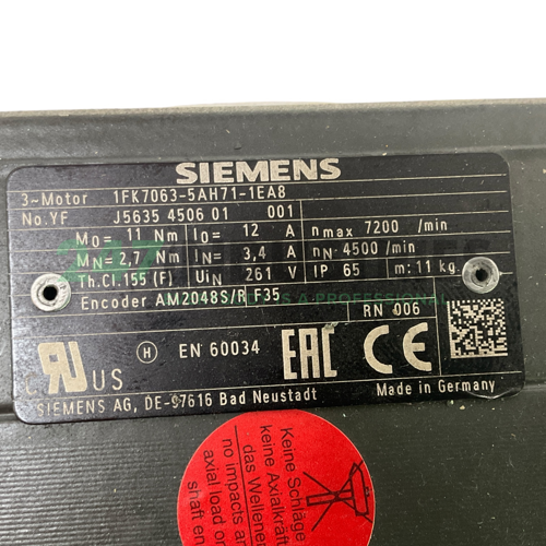 1FK7063-5AH71-1EA8 Siemens Image 4