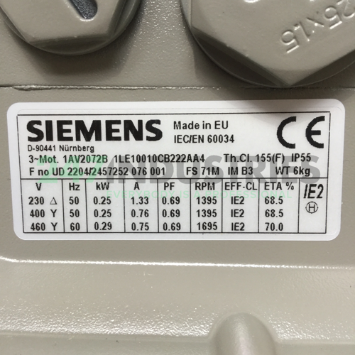 1LE1001-0CB22-2AA4 Siemens Image 4