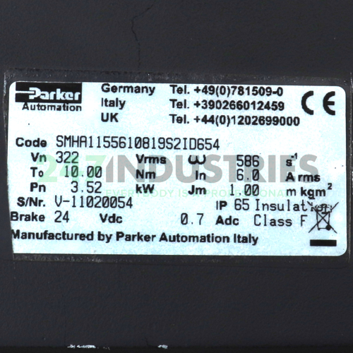 SMHA1155610819S2ID654 Parker Image 2