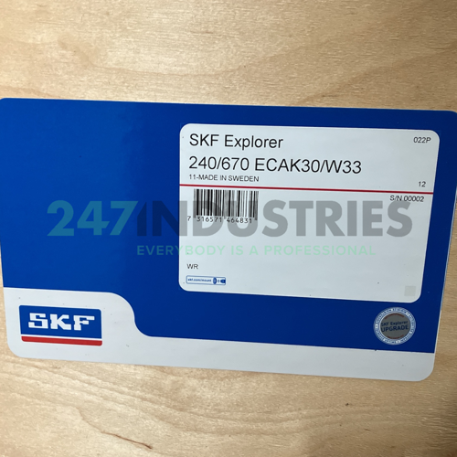 240/670ECAK30/W33 SKF Image 3
