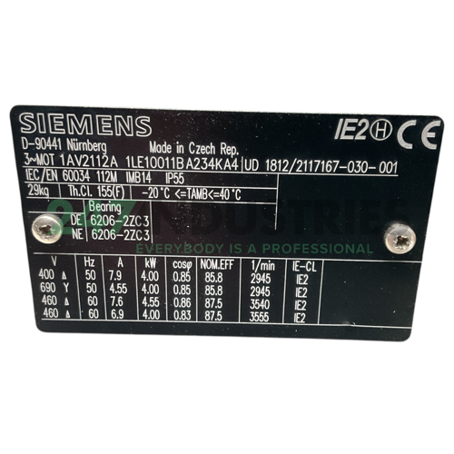 1LE1001-1BA23-4KA4 Siemens Image 4
