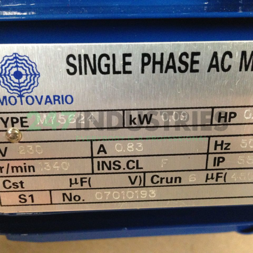 MY5624B14 Motovario Image 2