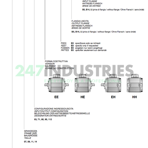 NFF1490EHUB5 Bonfiglioli Image 5