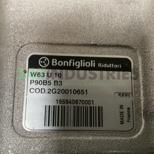W63U10P90B5B3 Bonfiglioli Image 4