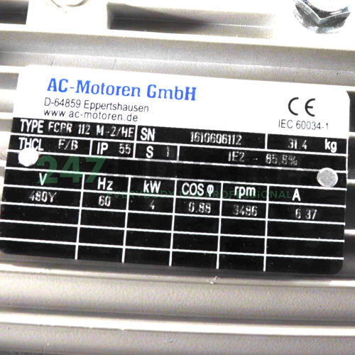 FCPR112M-2/HEB35 AC-Motoren GmbH Image 4