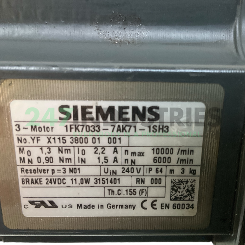 1FK7033-7AK71-1SG3 Siemens Image 5