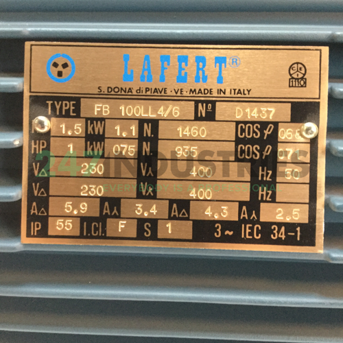 FB100LL4/6B3 Lafert Image 4