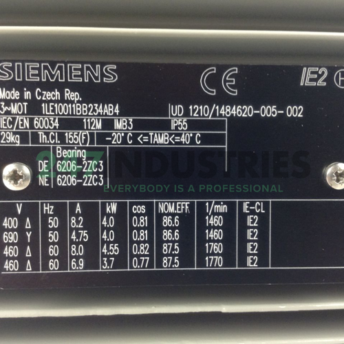1LE1001-1BB23-4AB4 Siemens Image 2