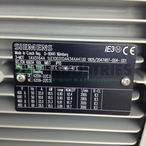 1LE1003-1DA43-4AA4 Siemens Image 2