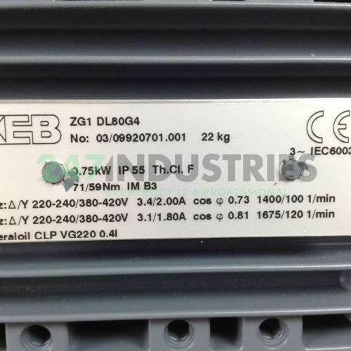 ZG1DL80G4 KEB Image 2