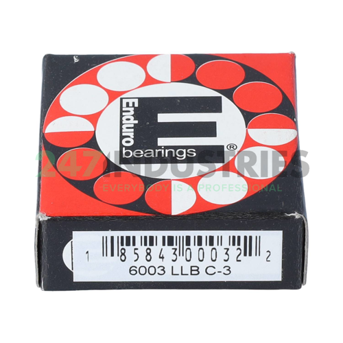 6003LLB C-3 Enduro Bearings Image 4