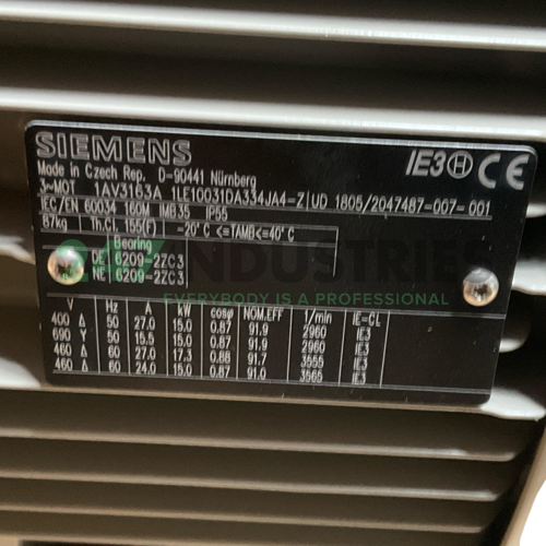 1LE1003-1DA33-4JA4-Z Siemens Image 4