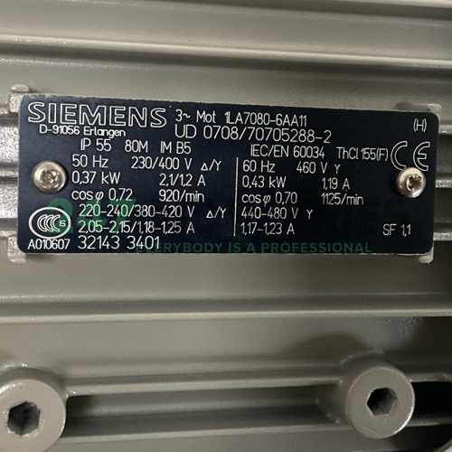 1LA7080-6AA11 Siemens Image 4