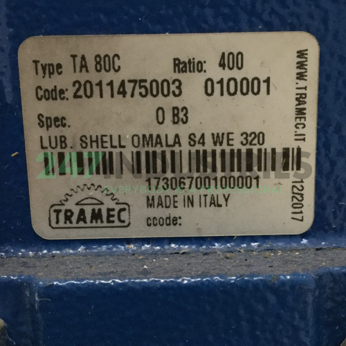 TA80C-I400 Tramec Image 4