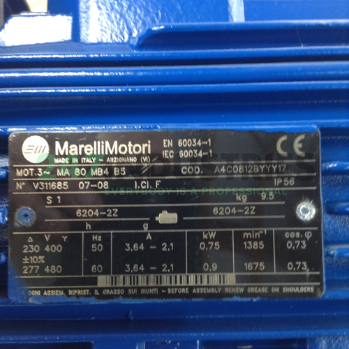 MA80MB4-B5 Marelli Motori Image 2