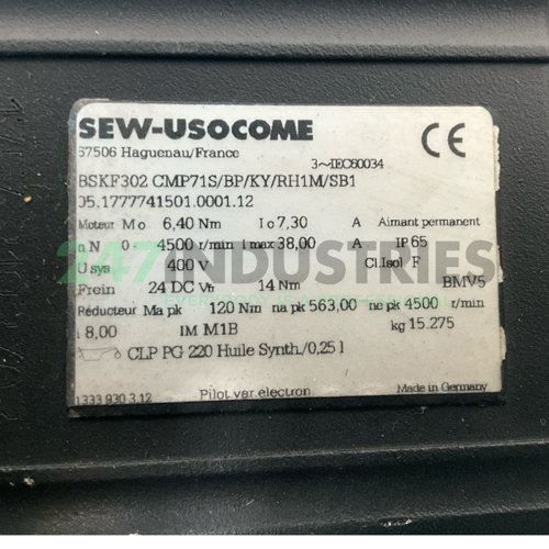 BSKF302CMP71SBPKYRH1M SEW-EURODRIVE Image 4