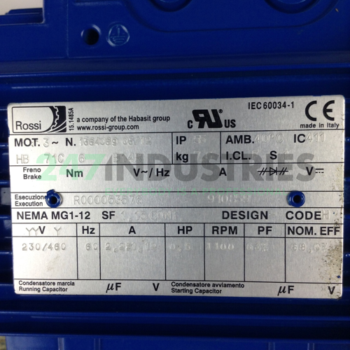 HB71C623046060B14R Rossi Image 2