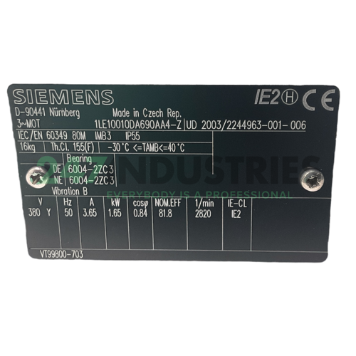 1LE1001-0DA69-0AA4-Z Siemens Image 4