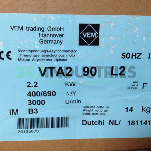 VTA2-90L2B3 VEM Image 3